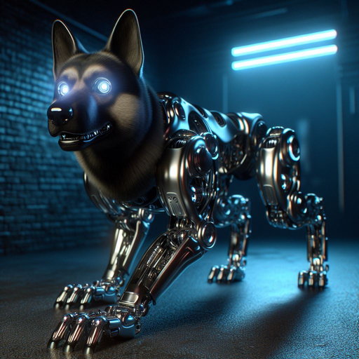 Cybernetic German Shepherd