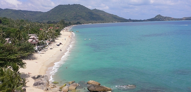 Lamai Beach Koh Samui Island - Foto © by Volkmar Neumann, Hagen Westf.